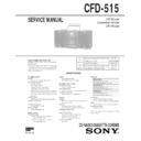 cfd-515 service manual