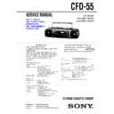 cfd-55, cfd-57 service manual