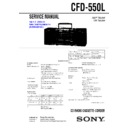cfd-550l service manual