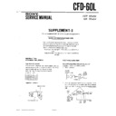 Sony CFD-60L (serv.man2) Service Manual