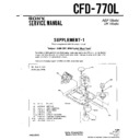 Sony CFD-770L (serv.man2) Service Manual