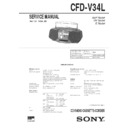 cfd-930l, cfd-v34l, cfd-v37l service manual