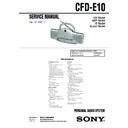 cfd-e10 service manual