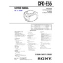 cfd-e55 service manual