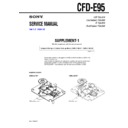 cfd-e95 (serv.man2) service manual