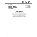 cfd-e95 (serv.man3) service manual