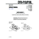 cfd-f10, cfd-f10l (serv.man2) service manual