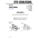 cfd-g500, cfd-g500l (serv.man2) service manual