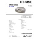 cfd-s150l service manual