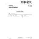 Sony CFD-S33L (serv.man2) Service Manual