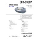 cfd-s35cp service manual