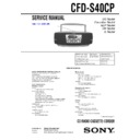 cfd-s40cp service manual