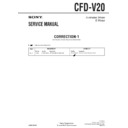 Sony CFD-V20 (serv.man11) Service Manual
