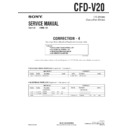 Sony CFD-V20 (serv.man16) Service Manual
