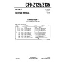 Sony CFD-Z125, CFD-Z135 (serv.man2) Service Manual
