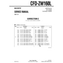Sony CFD-ZW160L (serv.man5) Service Manual