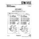 Sony CFM-145S (serv.man2) Service Manual