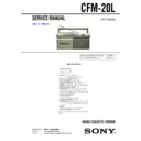 cfm-20l service manual