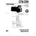 cfm-2300 service manual