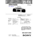 Sony CFS-204L Service Manual