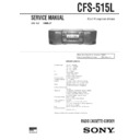 cfs-515l service manual