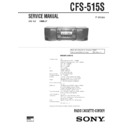 cfs-515s service manual