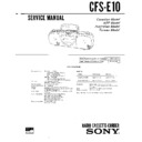 cfs-e10 service manual
