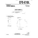 Sony CFS-E10L (serv.man2) Service Manual