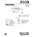 cfs-e10l service manual