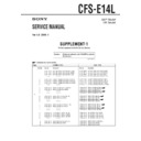 cfs-e14l service manual