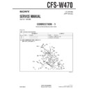 Sony CFS-W470 (serv.man2) Service Manual