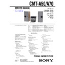 cmt-a50, cmt-a70 service manual