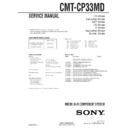 cmt-cp33md service manual