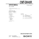 Sony CMT-DH40R Service Manual