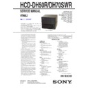 Sony CMT-DH50R, CMT-DH70SWR, HCD-DH50R, HCD-DH70SWR Service Manual