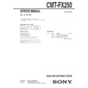 cmt-fx250 service manual