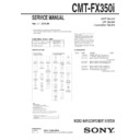 cmt-fx350i service manual