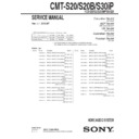 Sony CMT-S20, CMT-S20B, CMT-S30IP Service Manual