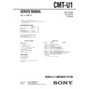 cmt-u1 service manual
