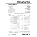 cmt-v10ip, cmt-v9 service manual