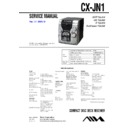 Sony CX-JN1, JAX-N1, JAX-PK1 Service Manual