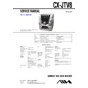cx-jtv8, jax-tv8 service manual