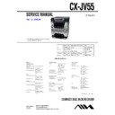 Sony CX-JV55, JAX-V55 Service Manual