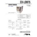 cx-ldb75 service manual