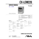 cx-lem220 service manual