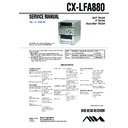 cx-lfa880, xr-fa880dvd service manual