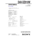 Sony DAV-DZ910W Service Manual