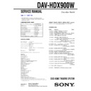 dav-hdx900w service manual