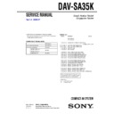 dav-sa35k service manual