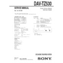 Sony DAV-TZ530 Service Manual